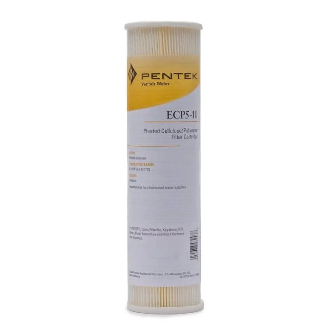 ECP5-10 Water Package x 2-5/8" 9-3/4" 6 Pleated Sediment Of Pentek Filters