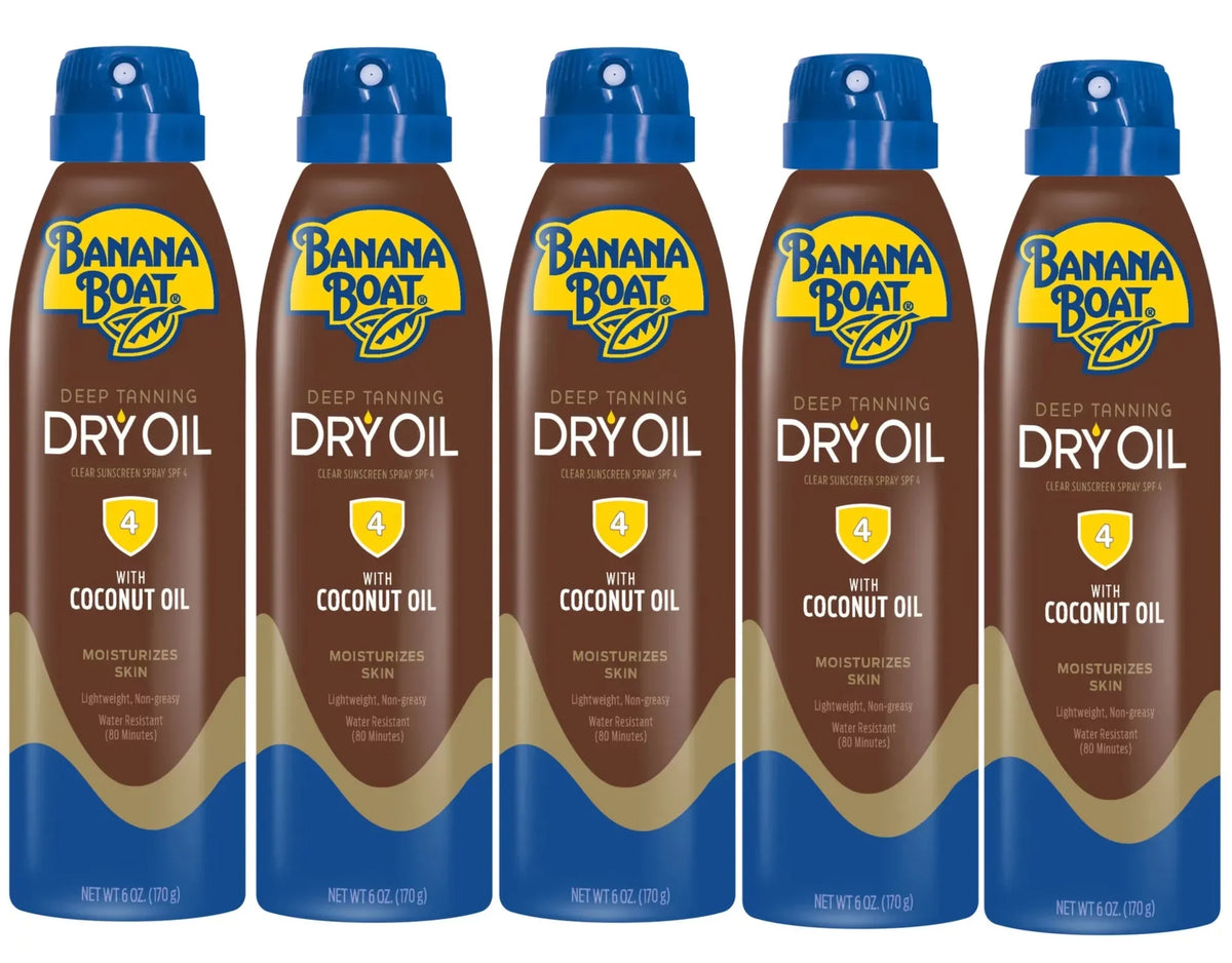 Dry Banana SPF 5) Tanning 4 of UltraMist Deep (Pack - Boat 6oz Oil -