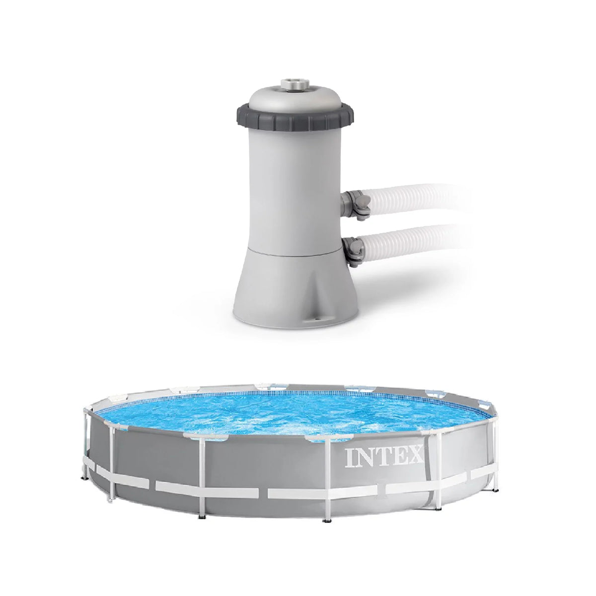 30 12 Cartridge x Intex Foot Inches Filter GPH Pool with Pump Pool 530 Intex