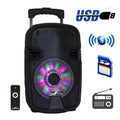 in. Party USB, with Sound Speaker & Reactive Befree Bluetooth Lights 8 SD Portable