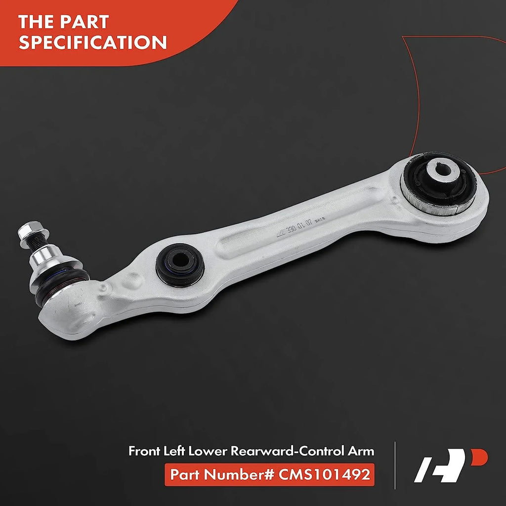 S550e Control S450 Mercedes-Benz AMG 2014-2017, 2018-2019, & Rearward S550 S63 Arm, Left 2015-2017 Compatible Joint A-Premium with Lower S560 with 2015-2017, Front Ball 2018-2019, Bushing,