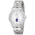 Steel Men's Stainless Watch Bulova Quartz Capital Silver University Comets