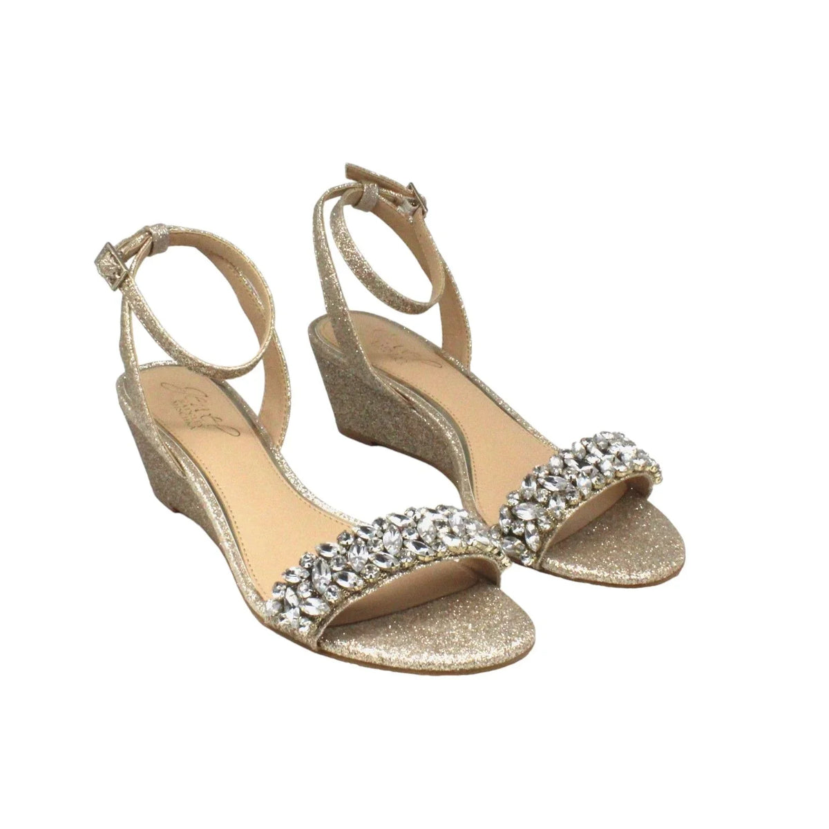 Evening Badgley Wedge(Size Mischka 6 US) Jewel Bellevue