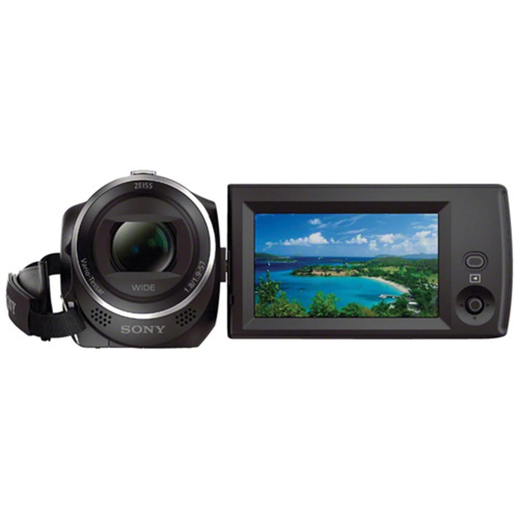 Handycam 32GB Charger + Card HD Recording SD + ZeeTech Camcorder Memory HDR-CX405 + Tripod Video Bundle with Accessory Micro Sony + Case