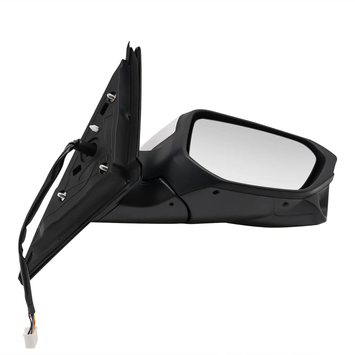 Fit Side Mirror Camera Sedan Honda Power White View Heated Right 2016-2020 Civic