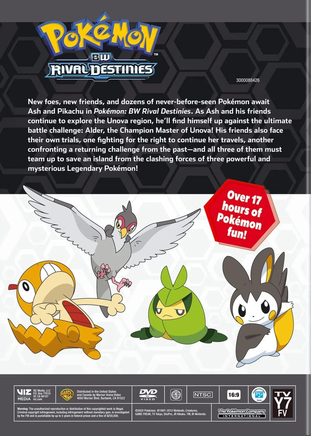 BW Viz Pokemon: Rival (DVD), Media, Anime Destinies
