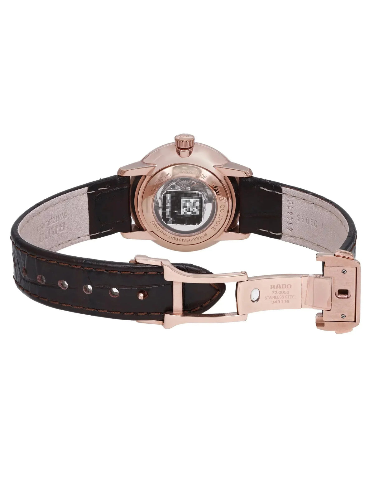 Coupole Watch Dial Gold Rado Classic 31mm Ladies Steel Beige Rose R22865765
