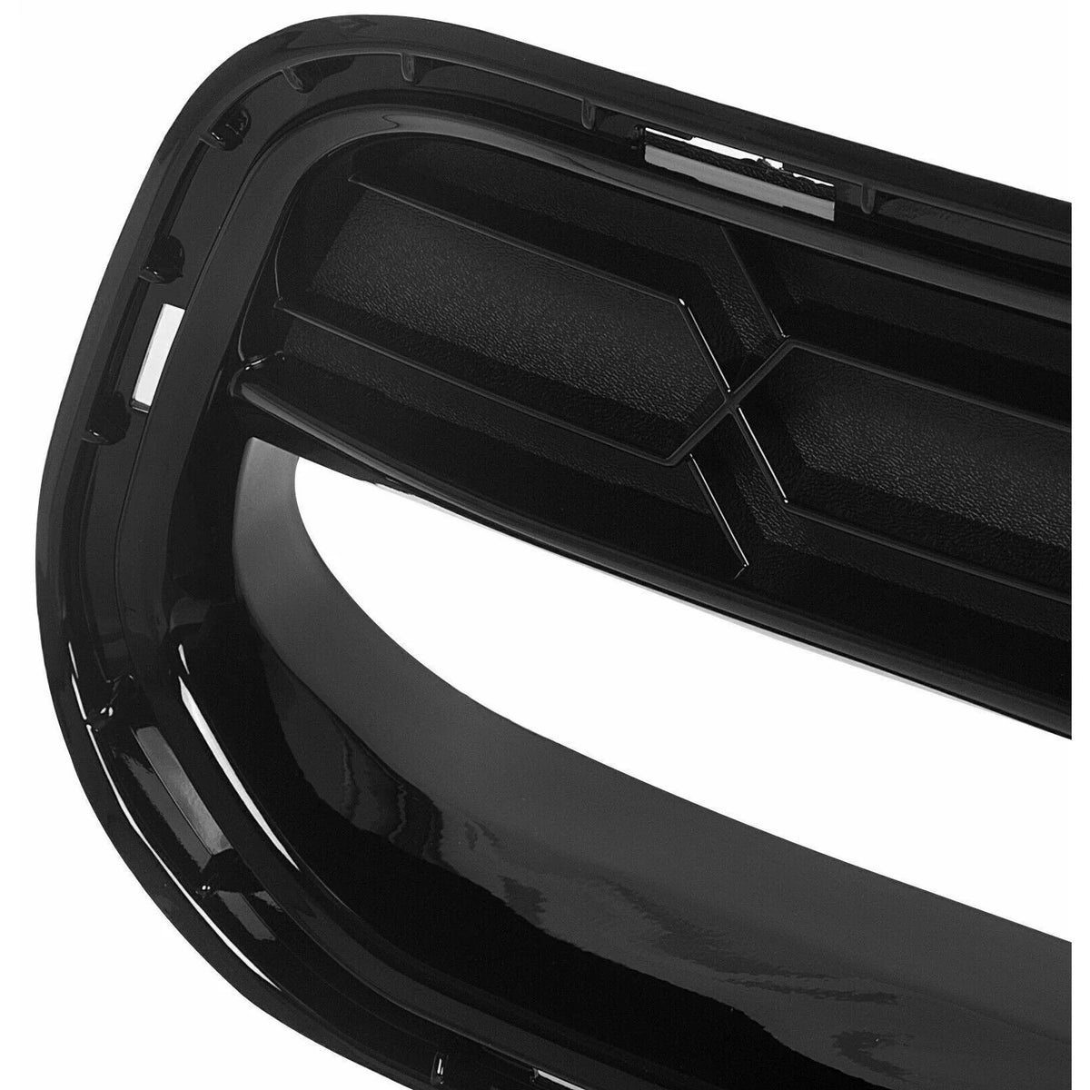 Black Teledu Grille C7 | Z51 Bumper No Chevrolet 14-19 Glossy For Front Camera Corvette