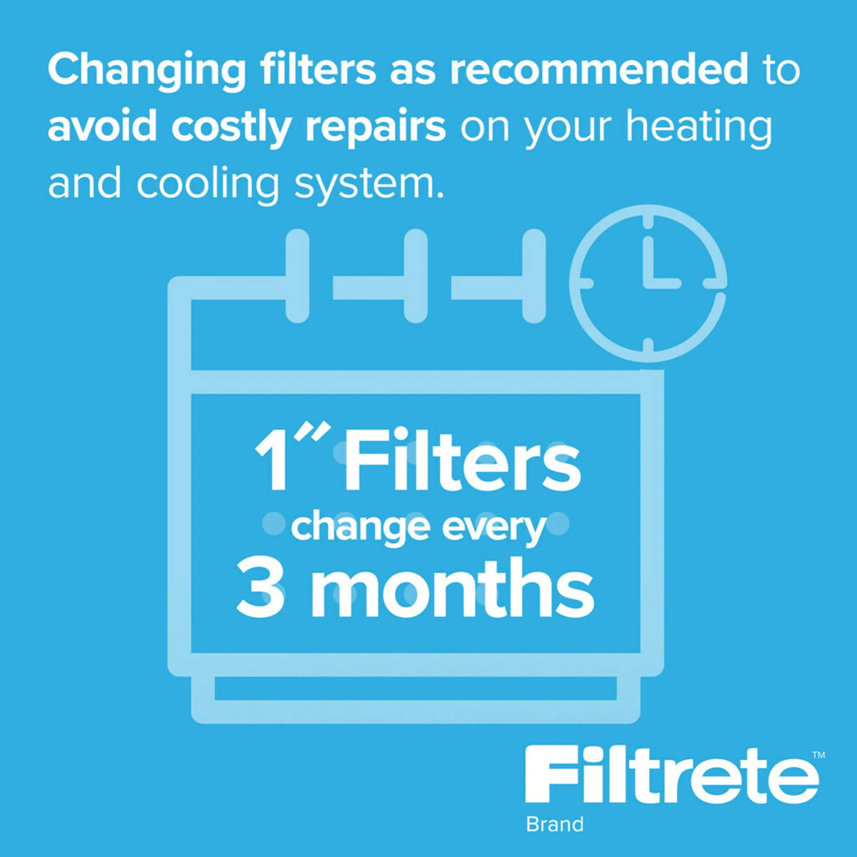 4 24x24x1 Air Filter, 1500 MPR Filtrete Allergen Filters Advanced MERV Reduction, 12,