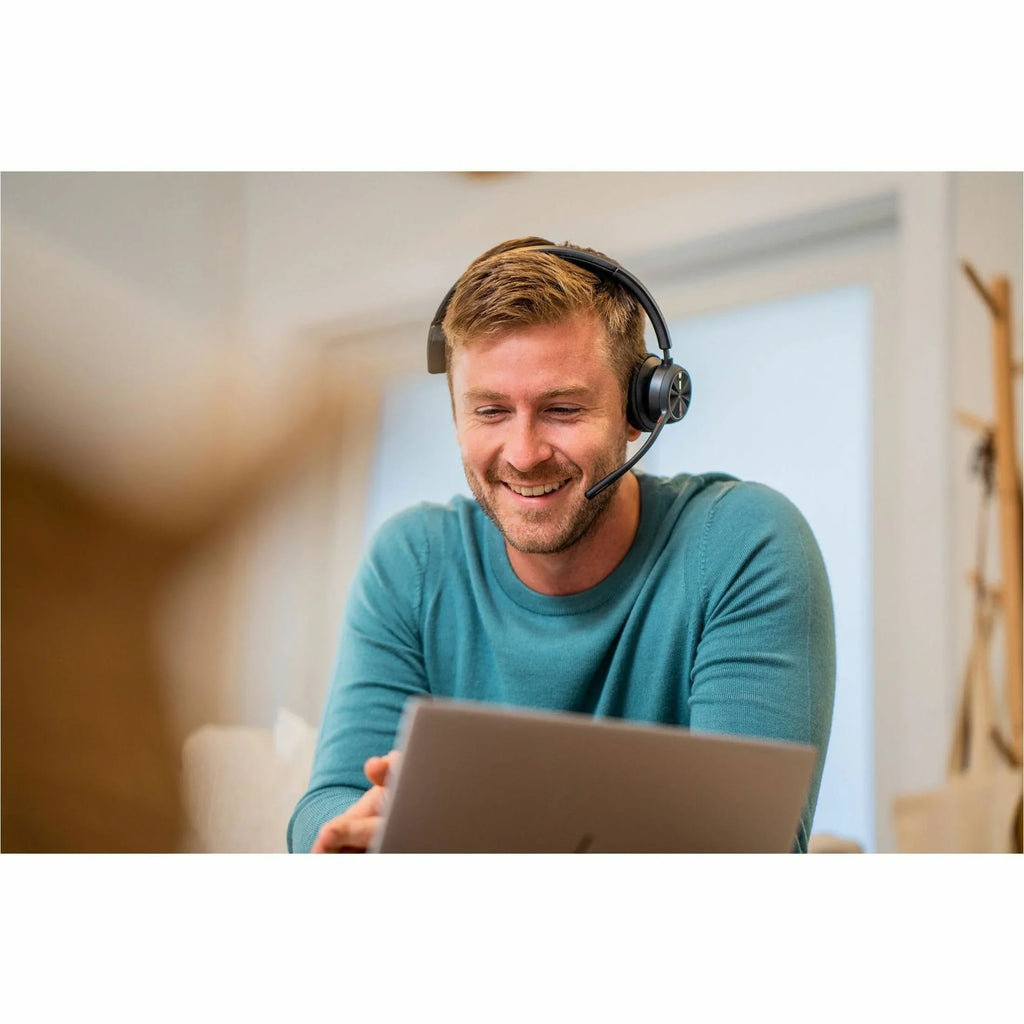 Wireless - Google Microsoft kHz 20 - Teams 4310 Over... Microsoft Charge Stand - USB-C 20 - Bluetooth - Assistant Teams - Poly Hz Certification Headset Certified - with 298.6 Siri, Voyager - Mono - ft