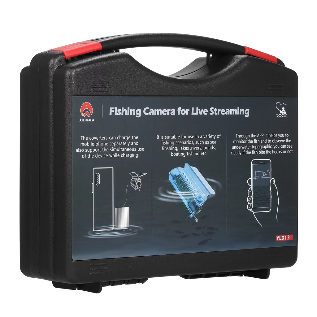 Camera Finder Control, Kayak Fishing Ice APP Boat Lake Video Fishing Gofishup for with Fish 1080P Sea Live Underwater