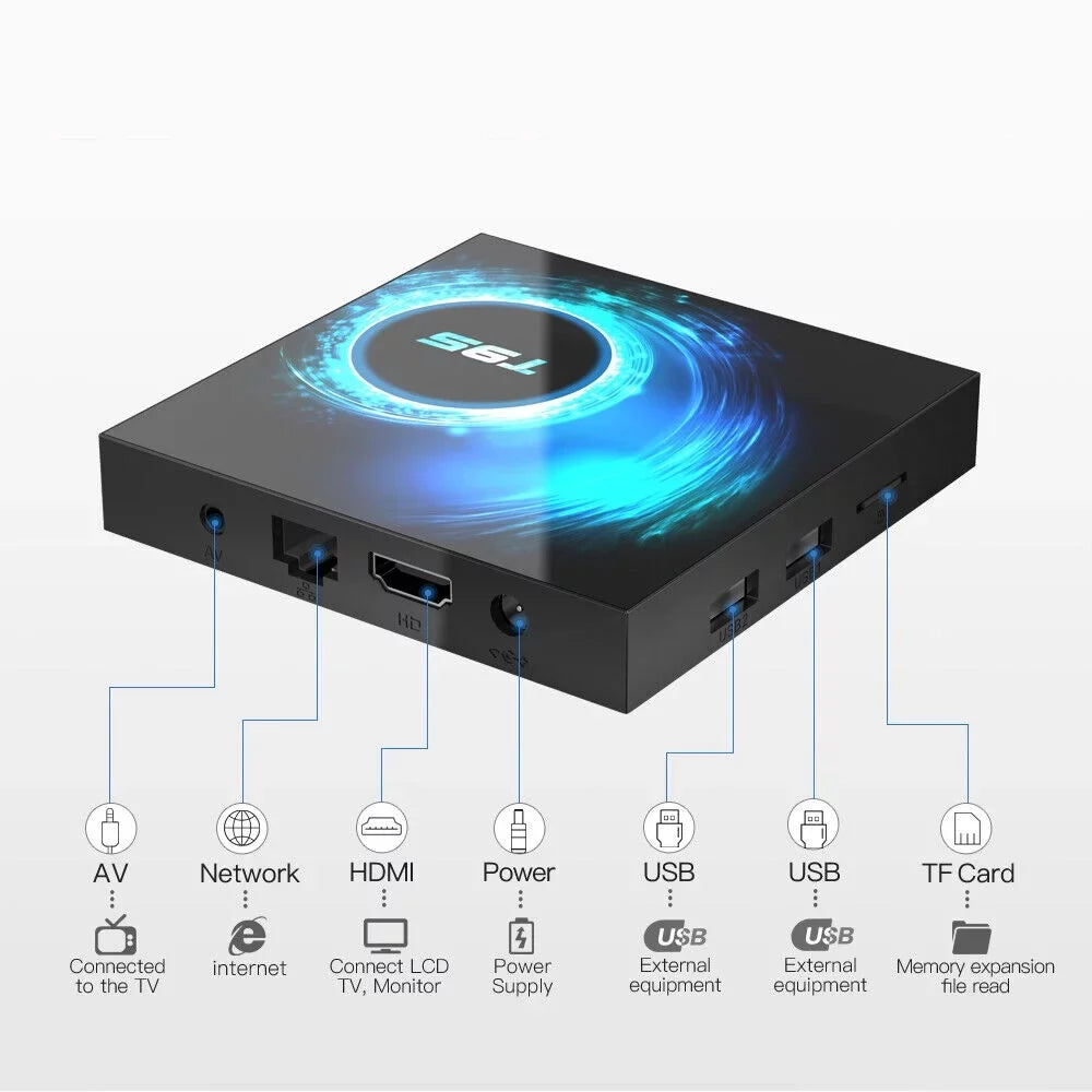 Android Room, Ease 10.0 Smart - Living Quad-Core JahyShow T95 Box Streaming Media, 4GB+64GB, TV