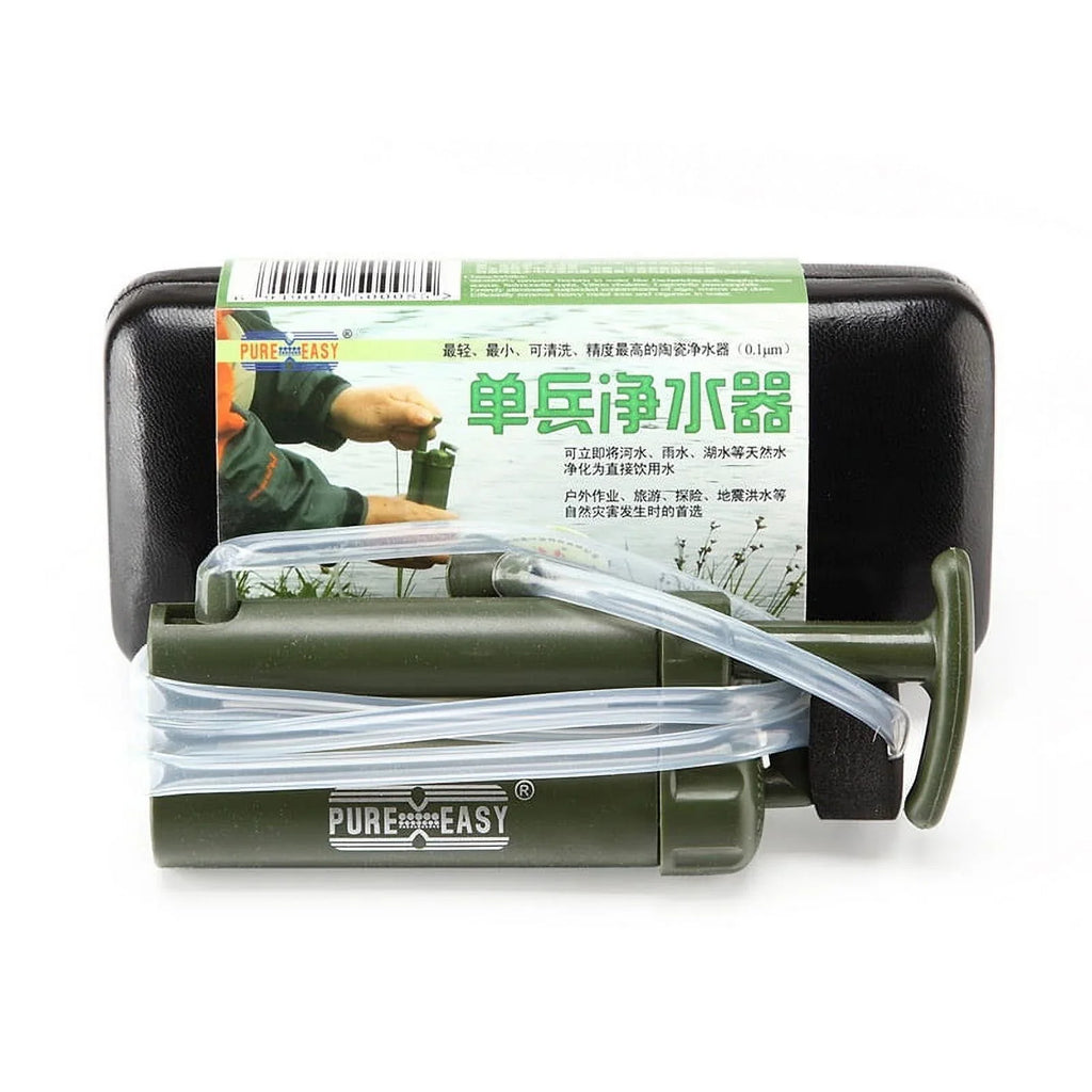 Water for and Strainer Gear Camping by Pure Essential Survival Easy