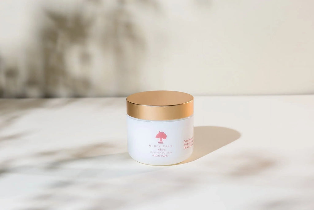 Body Butter -Skin Orange, Kind Whipped ALLURE and 8oz.) Merin Tansy Hair (Blue Vanilla Shea