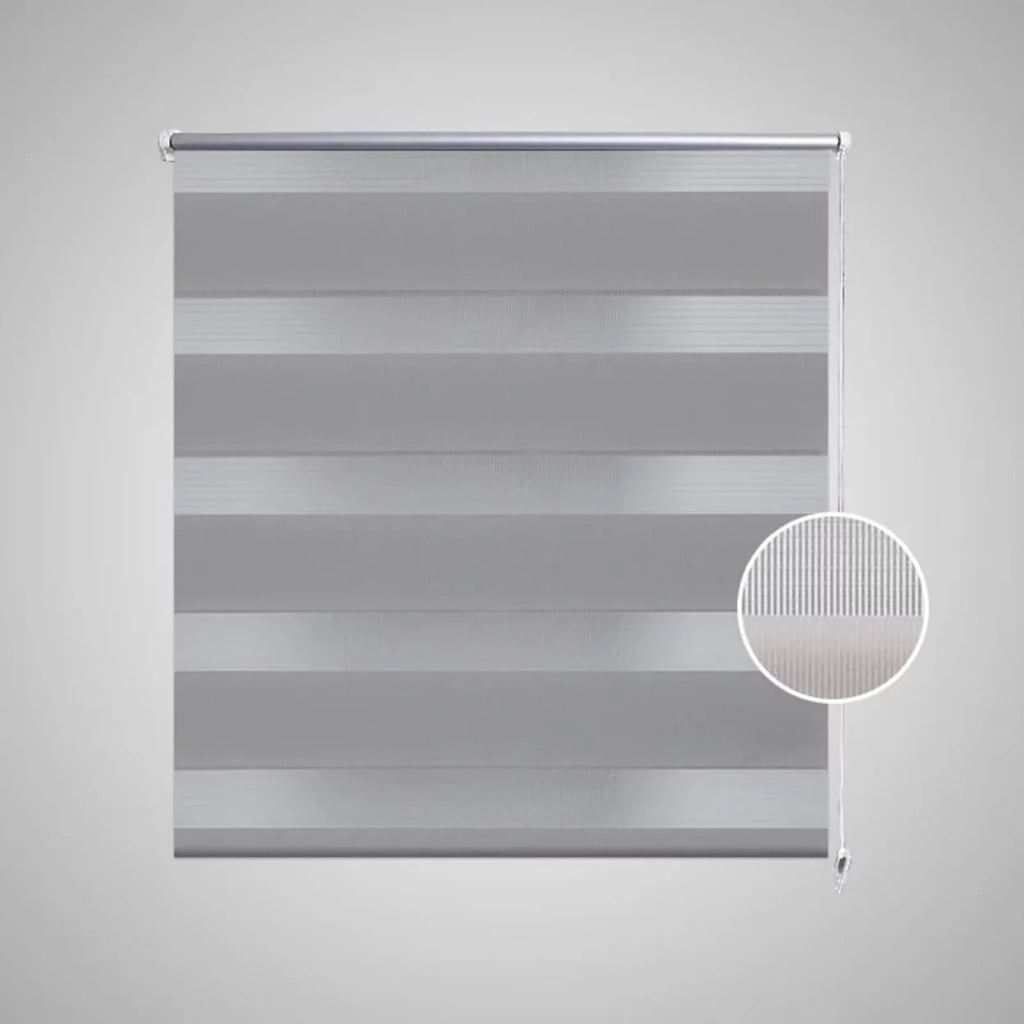 31.5"x59.1" Zebra Gray Blind Walmeck