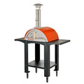 Shelves, Orange with 25 Ovens Karma Side Wood in. & Stand, Fired Wheels