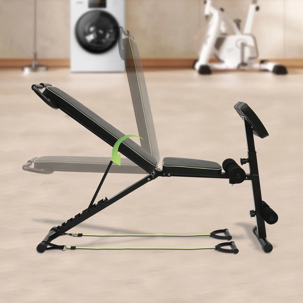 Weight Bench Decline Home Adjustable Training Bench Incline Workout Equipment Foldable Gym