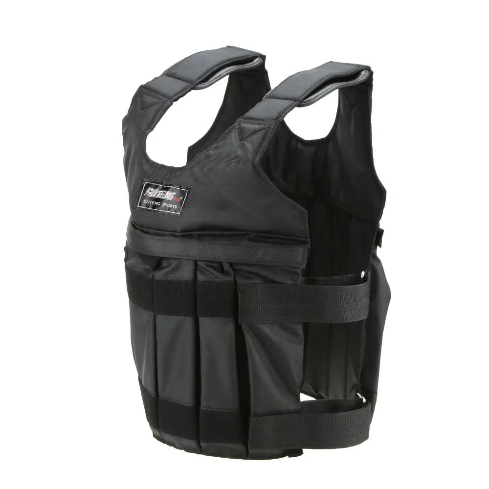 Clothing Weightloading Vest Invisible SUTENG Training, for Max - Weighted and Adjustable 50kg Exercise Boxing Sand Loading