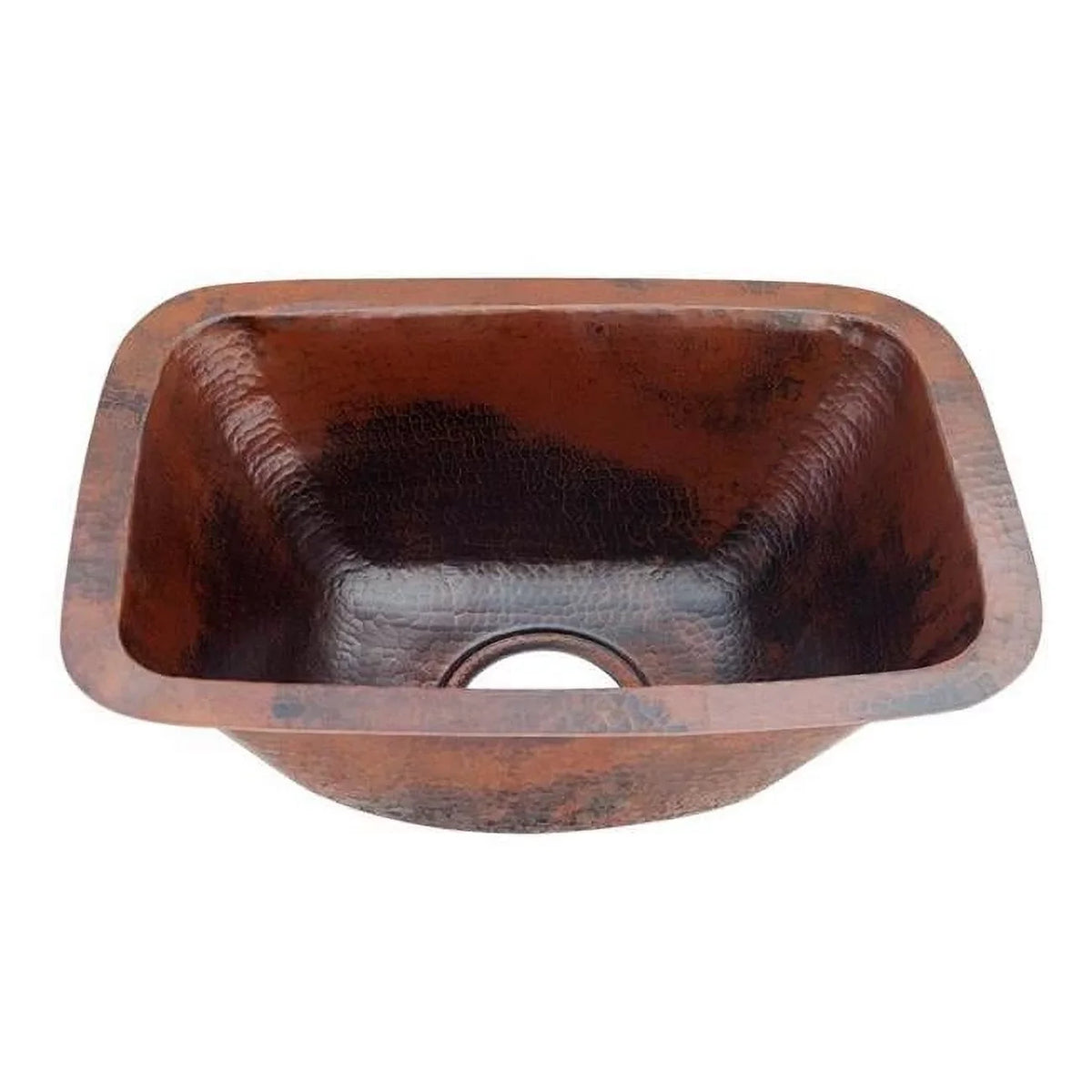 BAR 17X12X7 SINK BRIGHT RECTANGULAR COPPER G17
