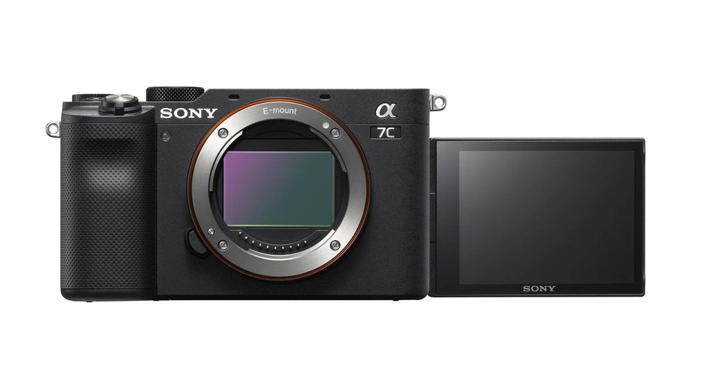 Bundle a7C Mirrorless (Black) Full-Frame Alpha Body Sony Camera Compact