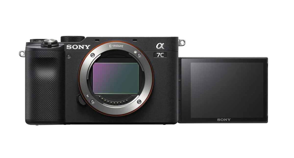 Bundle a7C Mirrorless (Black) Full-Frame Alpha Body Sony Camera Compact
