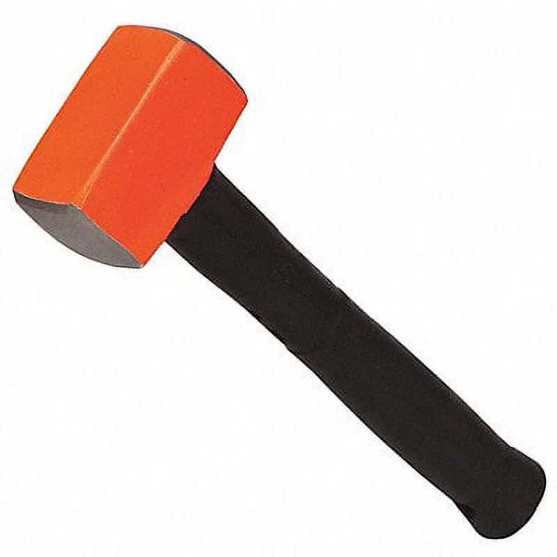 Sledge Westward 24Z028 Hammer,4 In,Rubber/Steel lb.,16