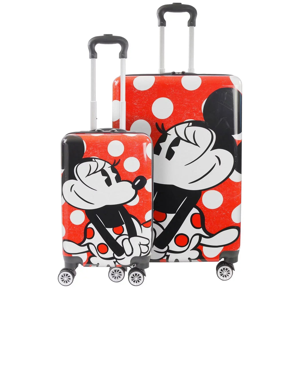 Mommy Spinner Minnie Mouse Me! Ful Set and FCFL0119SAMEC 2-Piece Luggage, Disney Hardside