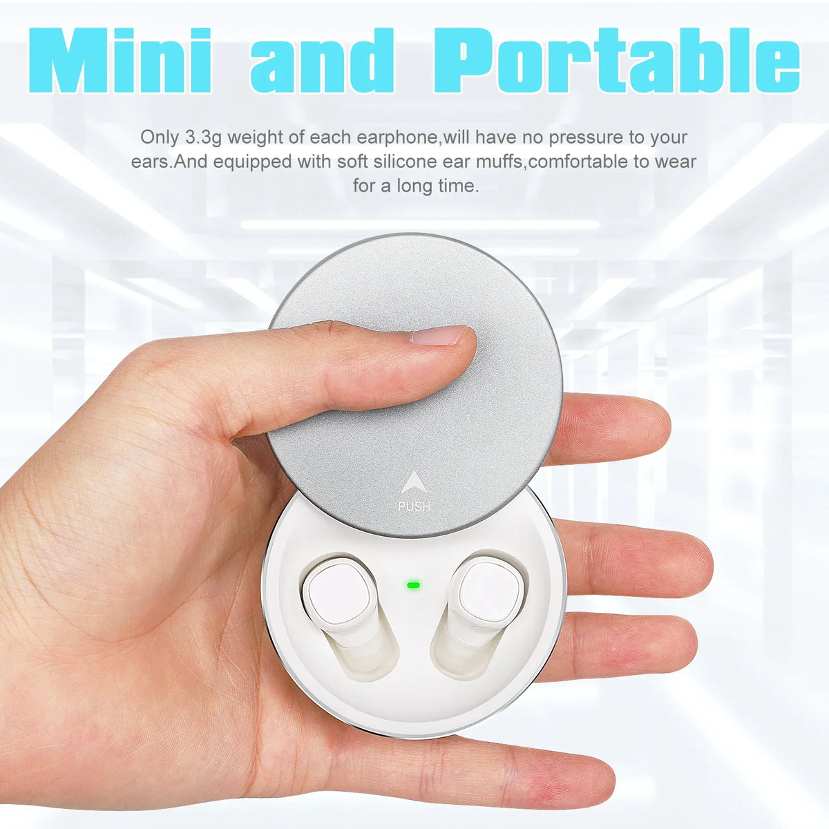 Wireless IPX5 True Headphones Sports Built-in Mic Pro UrbanX Earbuds Earbuds Deep Earphones with HTC Mic For Wireless Bass Control 5.0 Bluetooth Touch Desire 20 in-Ear X7 Waterproof