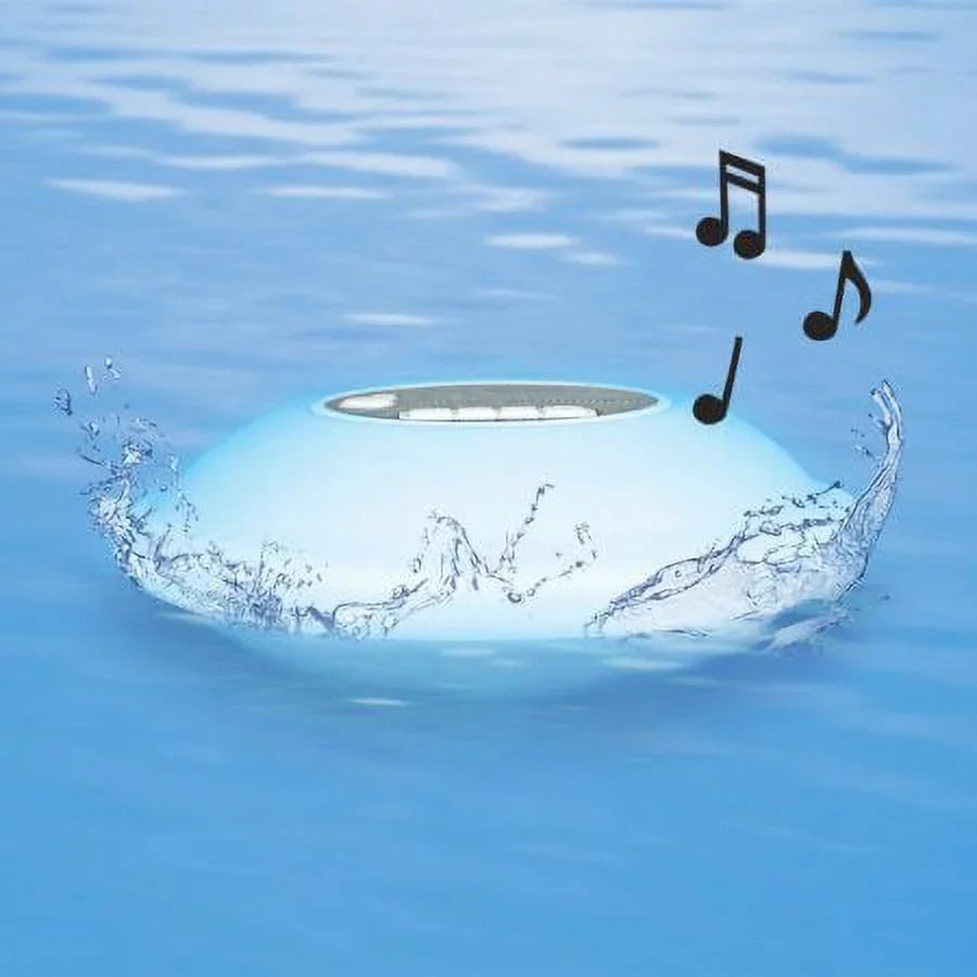 Phone for Multi-Light Portable Color Swimming Pools, Outdoors - Floating Call Bluetooth LED Poolmaster Waterproof with Speaker Backlight Display Lakes, Functionality 7