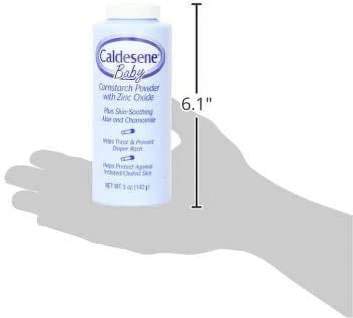 Each 5 Powder Cornstarch With 2 Oxide Baby oz Zinc Pack Caldesene
