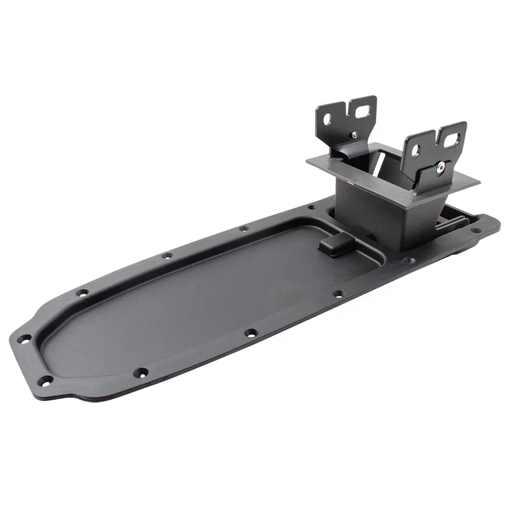 Replacement with Dark Pickup Kit Center Repair Base 04-11 & Brock Armrest Ranger 3L5Z10047A20AAD Compatible Truck Full Gray Console Hinges