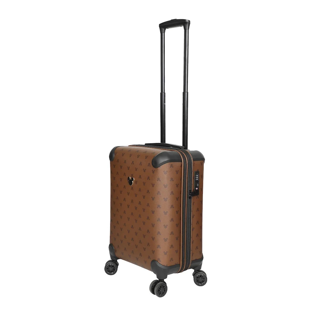 22” Brown Ears Luggage Disney Mouse Rolling Mickey