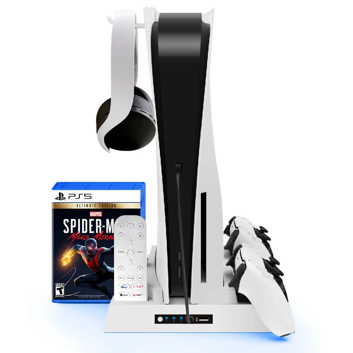 For Cooling For Playstation Stand Station Controller 5 Charger PS5 Vertical Fan