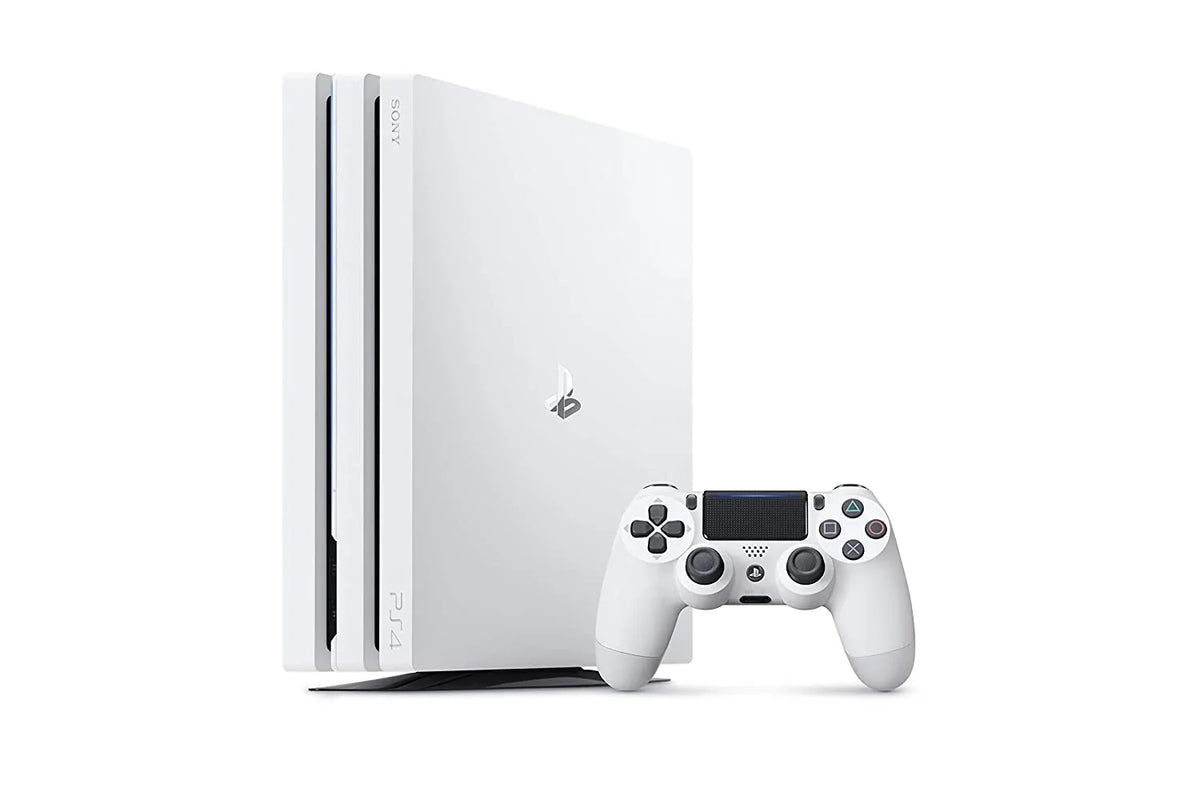 1TB with Bundle 4 Set Gaming Gaming New Sony Console Pro BOLT PlayStation Like AXTION White Head Only