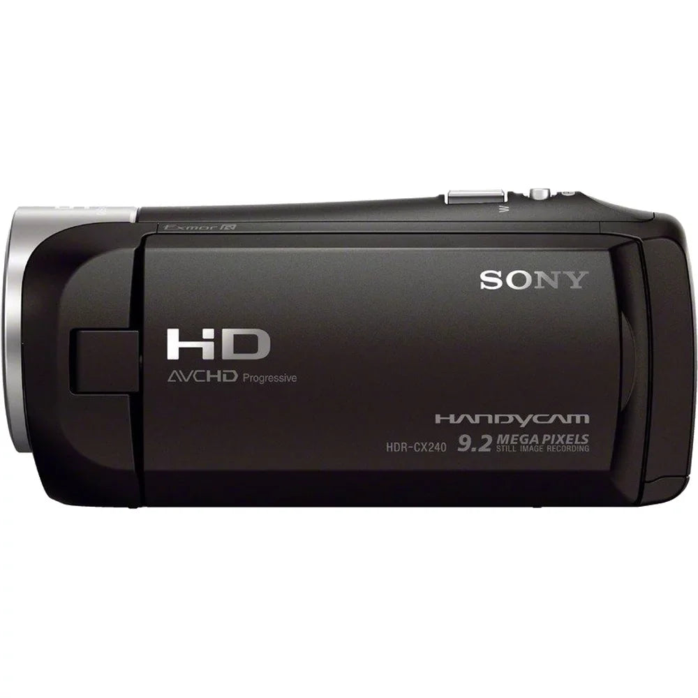 Charger Case Tripod HDMI Travel HD and Micro Video Battery Cable Memory HDRCX405 Camcorder Card More Handycam Recording SD Spare Bundle Sony 32GB Mini with