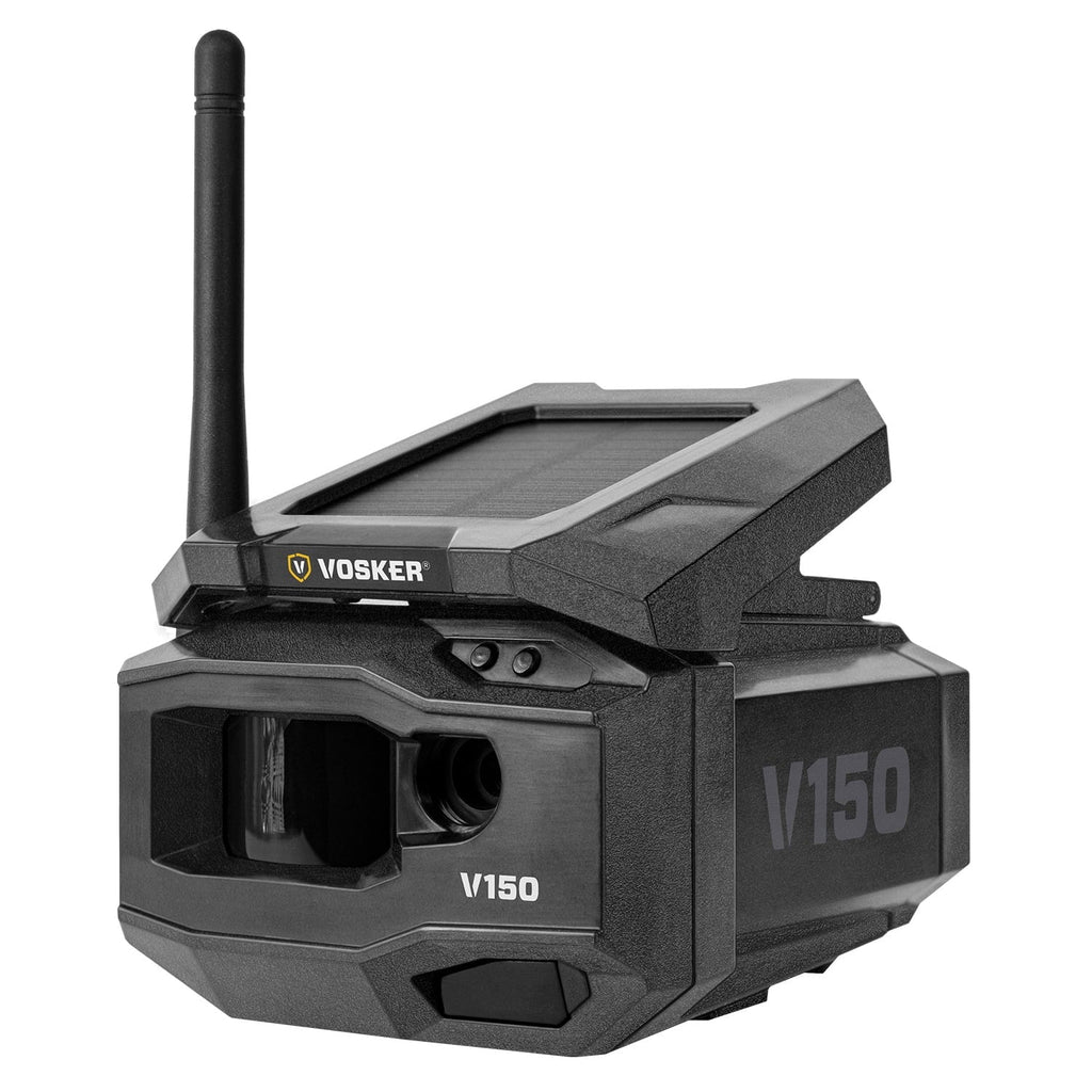 Cellular 1202 Nation VOSKER Solar-Powered Camera LTE V150 Security Wide Network) Outdoor (US