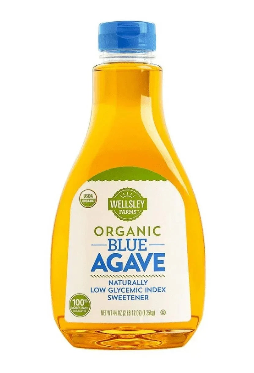 44 Liquid Organic Farms Wellsley oz.- Sugar Agave, Blue Substitutes