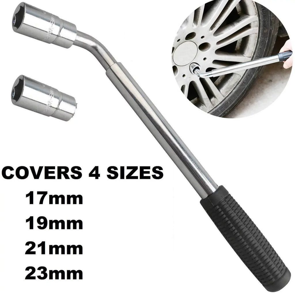Scissor Car Extendable Wheel Tool 2 Van Kit Repair Duty Heavy Dayplus Wrench + Ton Jack
