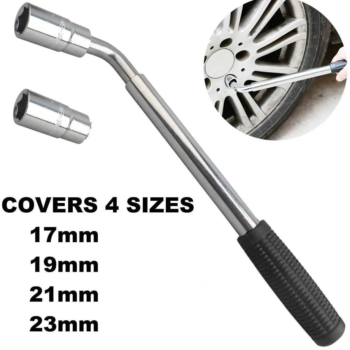 Scissor Car Extendable Wheel Tool 2 Van Kit Repair Duty Heavy Dayplus Wrench + Ton Jack