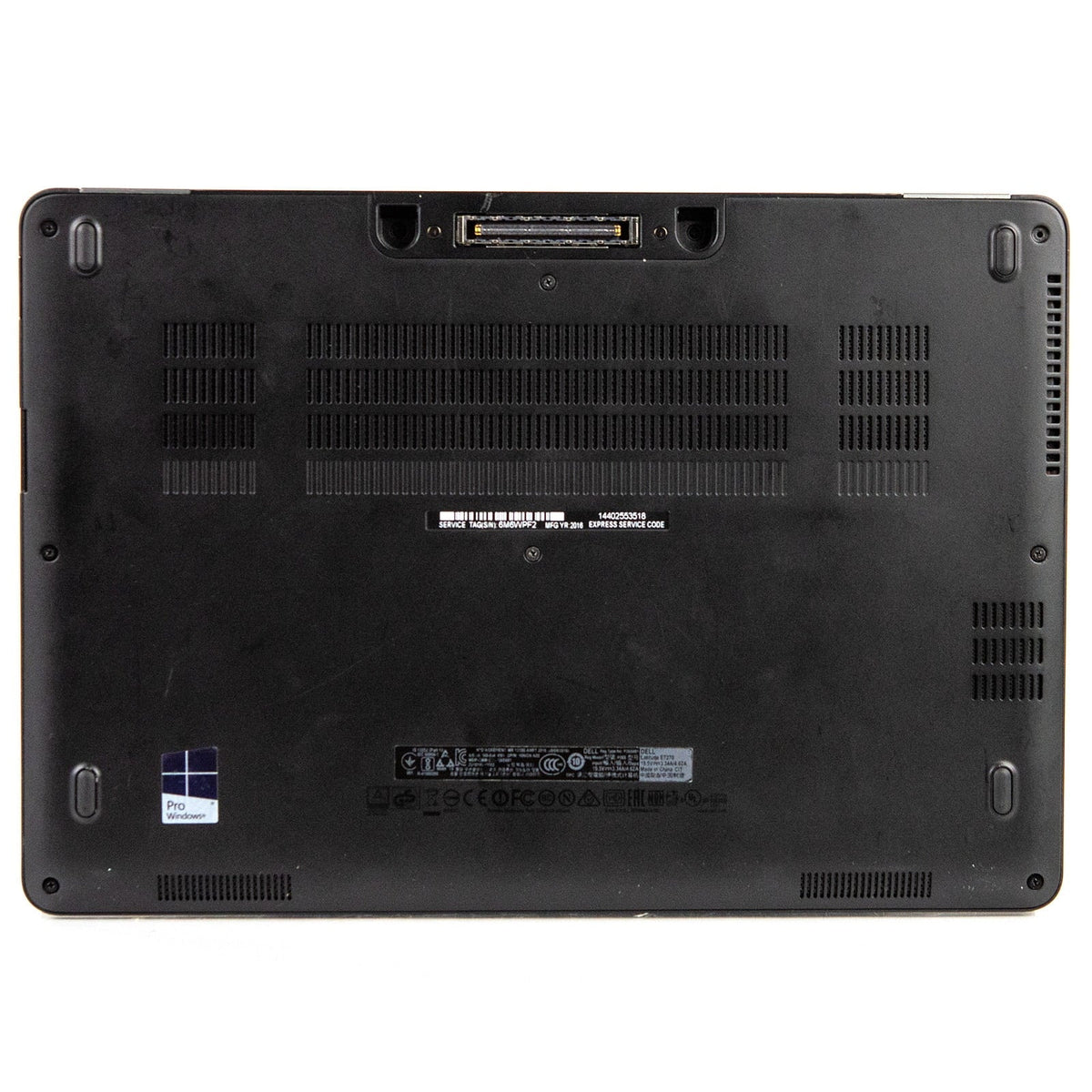 Win M.2 Used v.WCA E7270 Core Pro Integrated SSD 8GB Dell 10 12.5" Latitude B 512GB Graphics Laptop i5