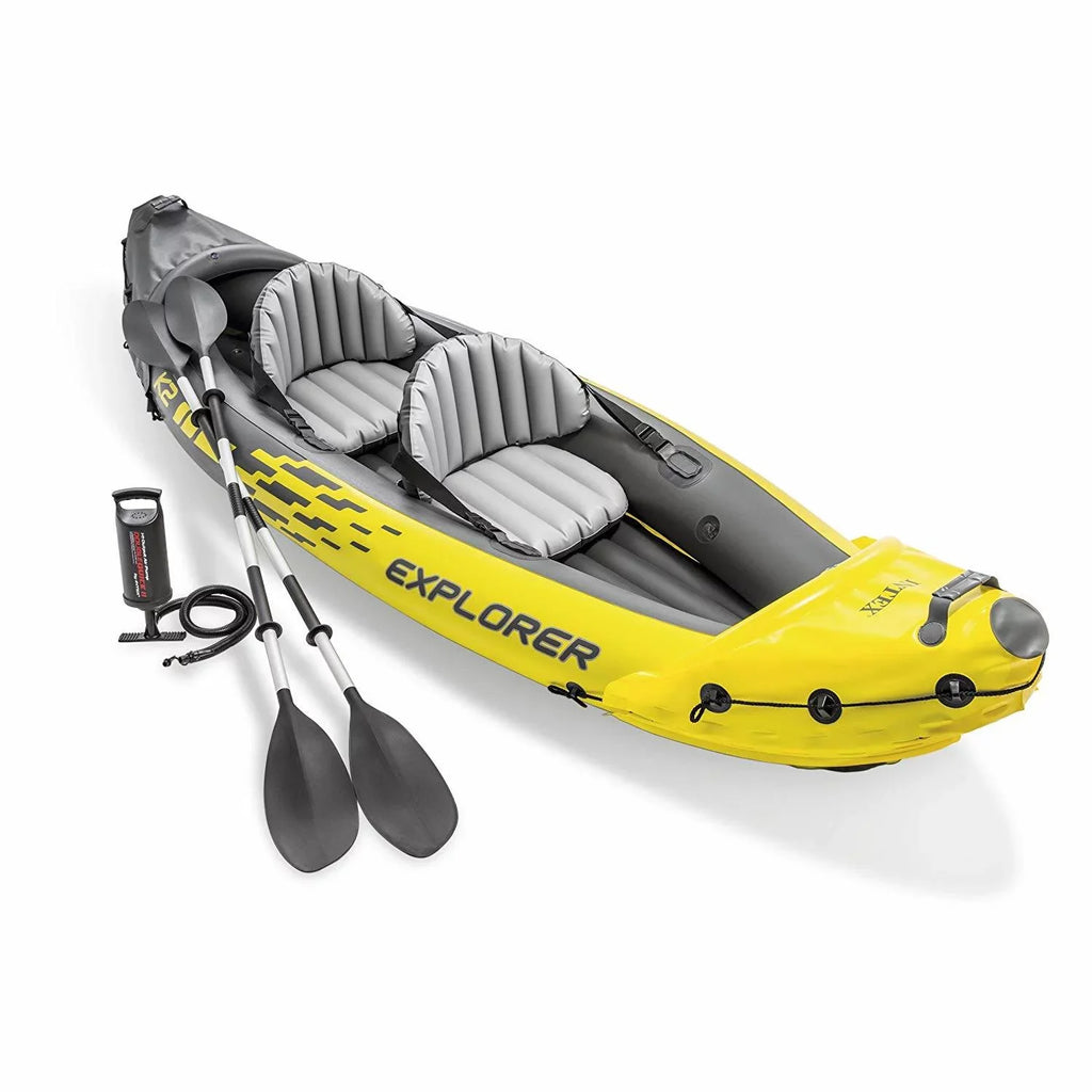 Person Kayak & Kayak Intex w/ Oars Pump Oars K2 w/ 2 Vinyl Pump Air & 2-Person