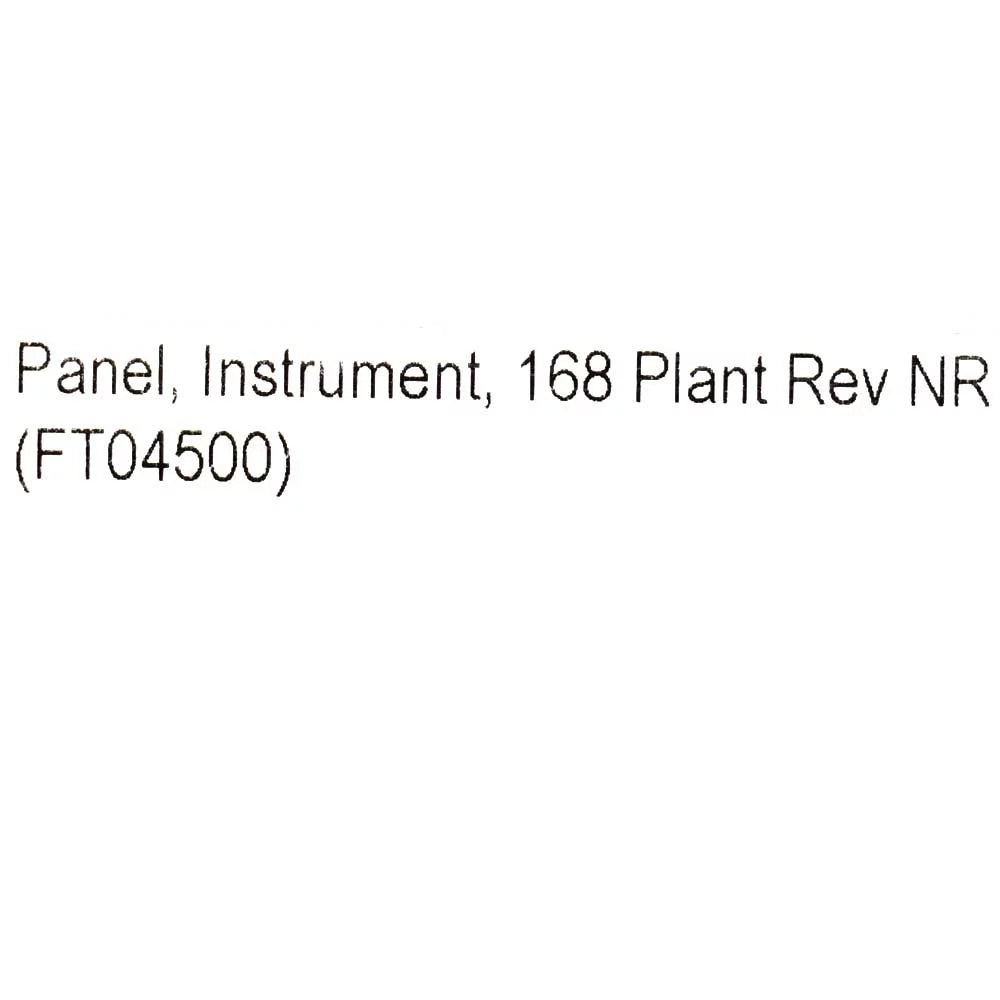 Instrument Boat Blank 3/4 Ranger Inch 324259 16 168 Phantom | Panel