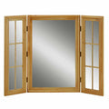 Mirror Renovator's Supply Windowpane | Vanity Vintage Pine Country Triple