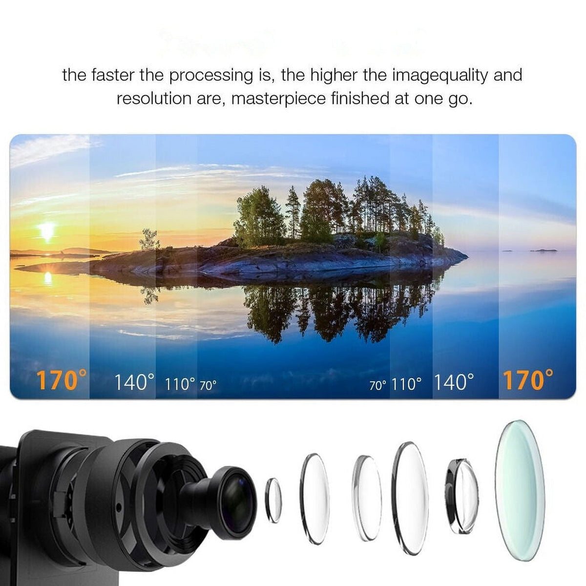 Carry Camera HD Battery, Card, 30M Camera Action Under 1080P Included Sports TF Waterproof, Case