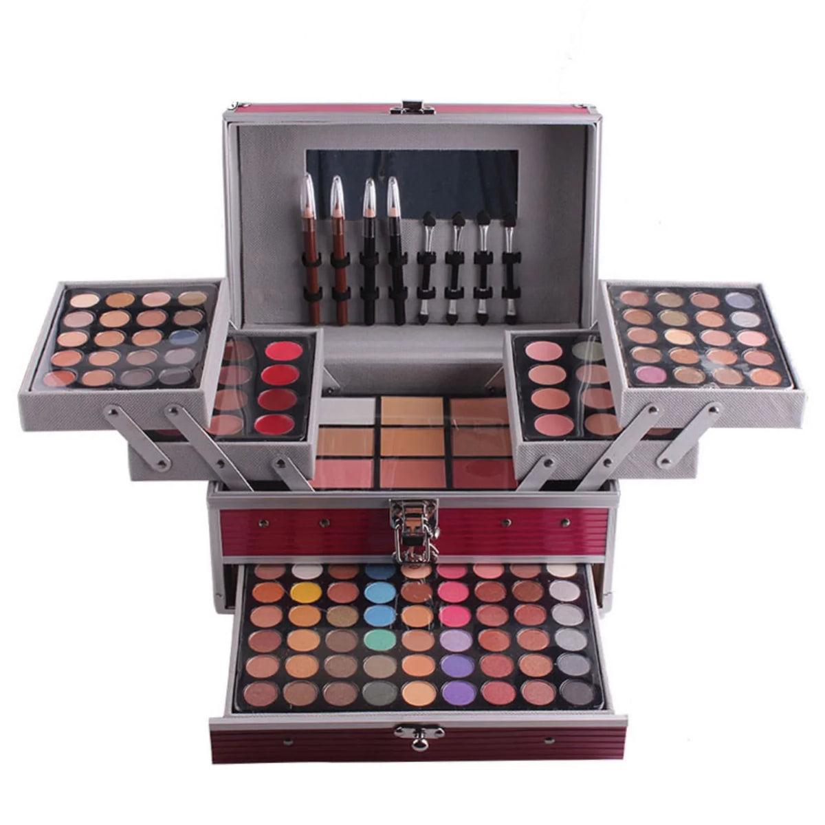 ROSE eyeshadow palette special cosmetic bag box makeup MISS makeup artist