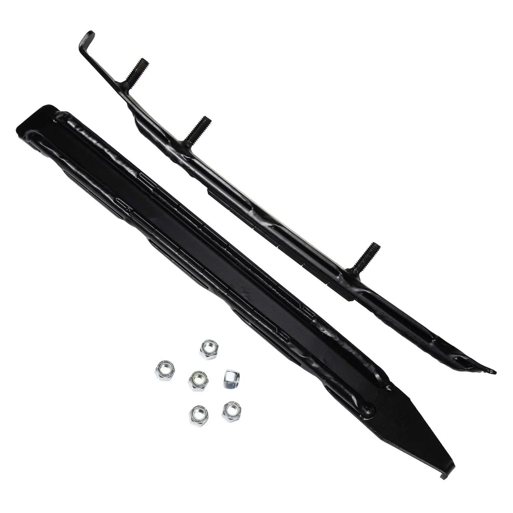 F6-464, Dual Skis with many Line, Carbides 2007-2009 Blow for 6" Molded Polaris Runner Bottom Models