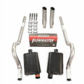 Dual Body Exhaust Exit Flowmaster Kit 44 Car Mopar RC Super 62-74 B Rear 2.5"