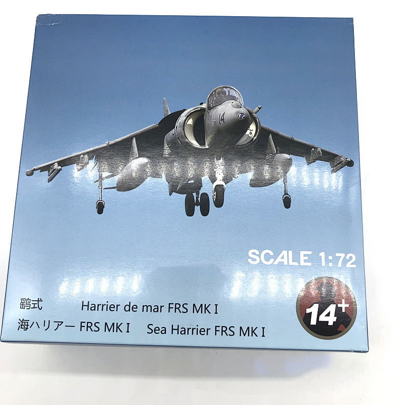 Jet Model Collection Fighter 1:72 Force 1982 Display Fighter UK Simulation Harrier Air Model Alloy Aircraft Military Sea