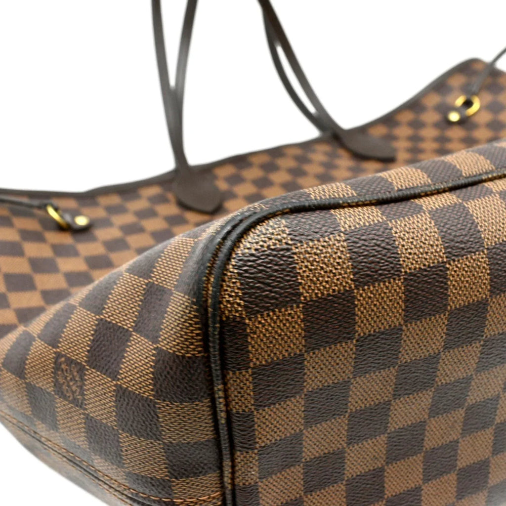 MM VUITTON Bag Canvas Brown Pre-owned Pallas Shoulder LOUIS Monogram