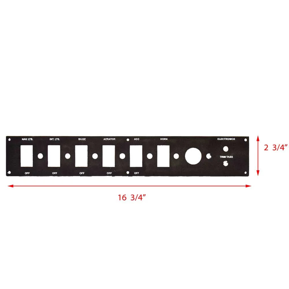 Instrument Boat Blank 3/4 Ranger Inch 324259 16 168 Phantom | Panel